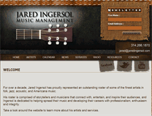 Tablet Screenshot of jaredingersol.com